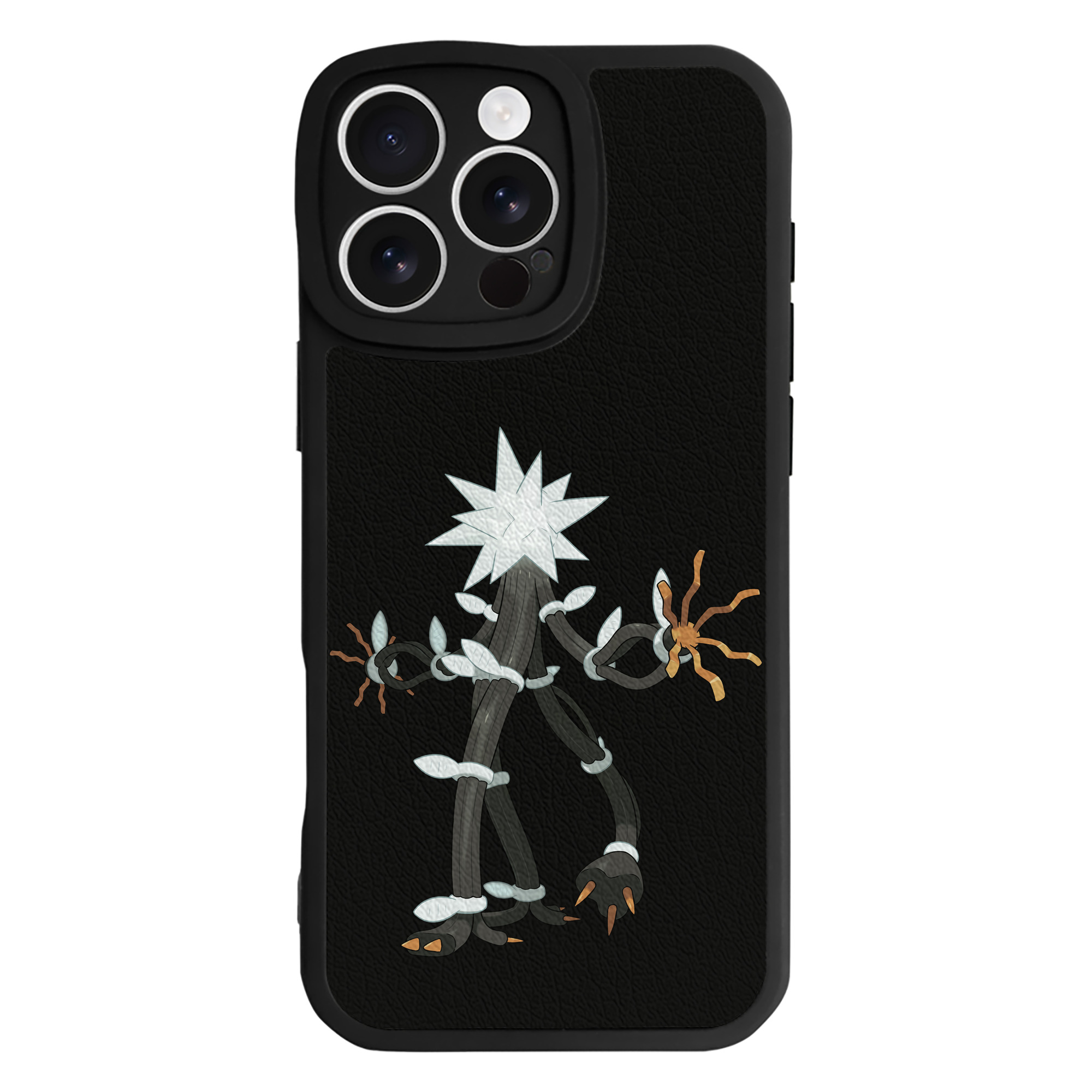 （画像用） ポケットモンスター Pokémon 【iPhone 16シリーズ対応】シリコンスマホケース（レザー調） 材質：シリコン